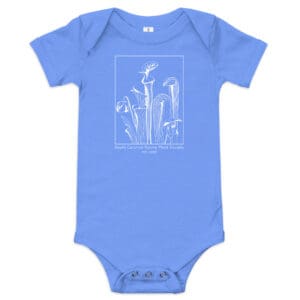 Carnivorous Plant Baby Short Sleeve One Piece