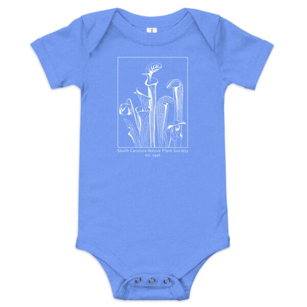 Carnivorous Plant Baby Short Sleeve One Piece