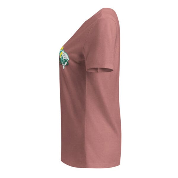 Logo Women’s Relaxed V-Neck T-Shirt - Image 2